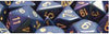 Chessex Mfg Co Llc -  7Ct Opaque Poly Dusty Blue/Copper Die Set