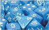 Chessex Mfg Co Llc -  D6 -- 12Mm Speckled Dice - Water - 36Ct