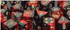 Chessex Mfg Co Llc -  7Ct Gemini Black-Red W/Gold Dice Set