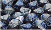 Chessex Mfg Co Llc -  D6 -- 12Mm Gemini Dice - Blue-Steel/White; 36Ct