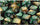 Chessex Mfg Co Llc -  D6 -- 12Mm Gemini Dice - Gold-Green/White; 36Ct