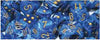 Chessex Mfg Co Llc -  7Ct Vortex Poly Dice Set - Blue/Gold