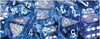 Chessex Mfg Co Llc -  7Ct Nebula Poly Dice Set - Dark Blue/White