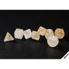 Chessex Mfg Co Llc -  7Ct Lab Dice (Series 10): Borealis Champagne With White Pre-Order