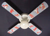 Ceiling Fan Designers 42FAN-NURS-SSBNE Sesame Street Baby Nursery Elmo Ceiling Fan 42 in.