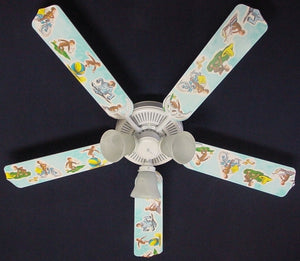 Ceiling Fan Designers 52FAN-KIDS-CGM Curious George Monkey Ceiling Fan 52 in.