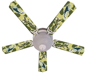 Ceiling Fan Designers 52FAN-IMA-AMAF Freedom Camo Military Ceiling Fan 52 In.