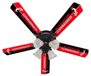 Ceiling Fan Designers 7995-CIN New NCAA CINCINNATI BEARCATS 52 in. Ceiling Fan
