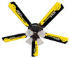 Ceiling Fan Designers 7995-IOW New NCAA IOWA HAWKEYES 52 in. Ceiling Fan