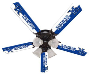 Ceiling Fan Designers 7995-KTY New NCAA KENTUCKY WILDCATS 52 in. Ceiling Fan