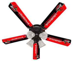Ceiling Fan Designers 7995-LOU New NCAA LOUISVILLE CARDINALS 52 in. Ceiling Fan