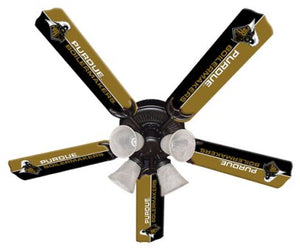 Ceiling Fan Designers 7995-PUR New NCAA PURDUE BOILERMAKERS 52 in. Ceiling Fan