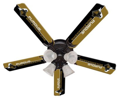 Ceiling Fan Designers 7995-PUR New NCAA PURDUE BOILERMAKERS 52 in. Ceiling Fan
