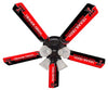 Ceiling Fan Designers 7995-TXT New NCAA TEXAS TECH RED RAIDERS 52 in. Ceiling Fan