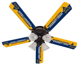 Ceiling Fan Designers 7995-WVU New NCAA WEST VIRGINIA MOUNTAINEERS 52 in. Ceiling Fan