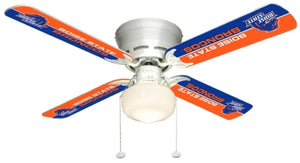 Ceiling Fan Designers 7999-BSU New NCAA BOISE STATE BRONCOS 42 in. Ceiling Fan