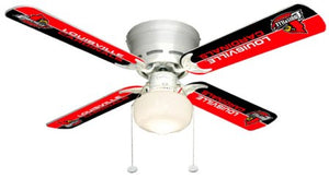 Ceiling Fan Designers 7999-LOU New NCAA LOUISVILLE CARDINALS 42 in. Ceiling Fan