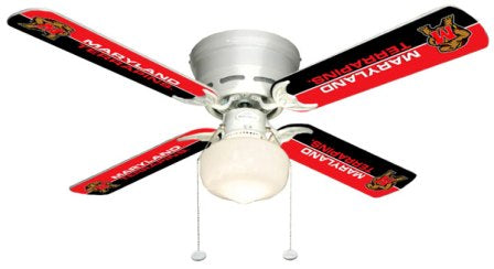 Ceiling Fan Designers 7999-MAR New NCAA MARYLAND TERRAPINS 42 in. Ceiling Fan