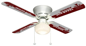 Ceiling Fan Designers 7999-TAM New NCAA TEXAS A&M AGGIES 42 in. Ceiling Fan
