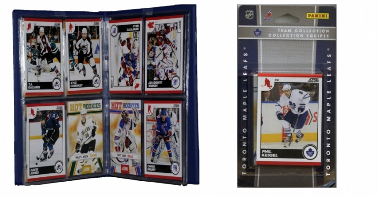 C & I Collectables 2010LEAFSTS NHL Toronto Maple Leafs Licensed 2010 Score Team Set and Storage Album
