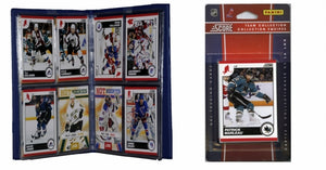 C & I Collectables 2010SHARKSTS NHL San Jose Sharks Licensed 2010 Score Team Set and Storage Album