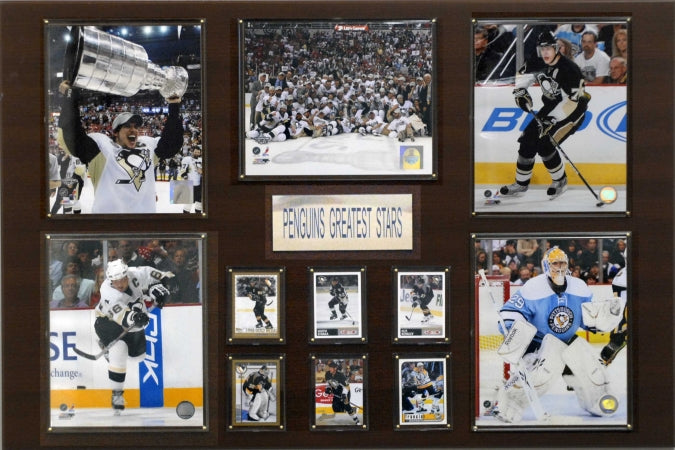 C & I Collectables 2436PENS NHL Pittsburgh Penguins Greatest Star Plaque