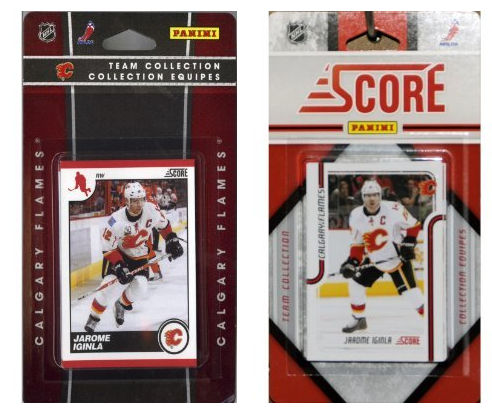 C & I Collectables FLAMES2TS NHL Calgary Flames Licensed Score 2 Team Sets
