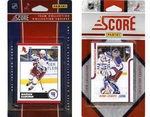 C & I Collectables NYR2TS NHL New York Rangers Licensed Score 2 Team Sets