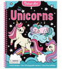 Velvet Art: Unicorns: Activity Book with Velvet Coloring Pages and Holographic Stickers - Lake Press - Lake Press