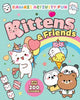 Kittens & Friends: Kawaii Activity Fun (with Over 200 Stickers!) - Giada Francia - Dover Publications