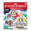 Christmas Cheer Sticker Sparkle Poster Activity Kit - Mudpuppy - Galison