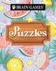 Brain Games - Take-Along - Puzzles Summer-Themed Fruit Design Portable Variety Puzzle Book - Publications International Ltd - Publications International, Ltd.