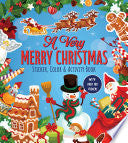 A Very Merry Christmas Sticker, Color & Activity Book: With Over 100 Stickers! - Editors of Chartwell Books - Chartwell Books
