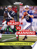 Tom Brady vs. Peyton Manning: Football Legends Face Off - Dionna L Mann - Capstone Press