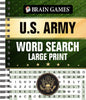 Brain Games - U.S. Army Word Search - Large Print - Publications International Ltd - Publications International, Ltd.