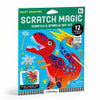 Mighty Dinosaurs Scratch Magic: Scratch & Sparkle Art Kit - Mudpuppy - Galison