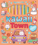 Markerific: Kawaii Town: Activity Folder with 6 Markers - Lake Press - Lake Press