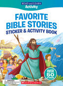 Read and Learn: Favorite Bible Stories Sticker & Activity Book - Jennifer Gott - Little Shepherd Books