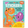 Dinos Love Stickers Activity Book - Pterry Redwing - Cottage Door Press