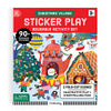 Christmas Village Sticker Play Reusable Activity Kit - Mudpuppy - Galison
