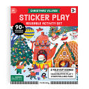 Christmas Village Sticker Play Reusable Activity Kit - Mudpuppy - Galison