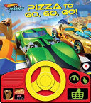 Hot Wheels Let's Race: Pizza to Go, Go, Go! Sound Book [With Battery] - Pi Kids - Pi Kids