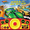 Hot Wheels Let's Race: Pizza to Go, Go, Go! Sound Book [With Battery] - Pi Kids - Pi Kids