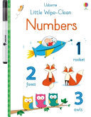 Little Wipe-Clean Numbers - Felicity Brooks - Usborne Books