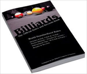 Billiards Accessories BKBCA BCA Rule Book