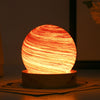 Sensuality Emporium - USB Fantasy Rainbow Planet Light Astronomical Ornaments Desktop Decorative Lights Art Crafts Wooden Case Gifts for Wedding Party