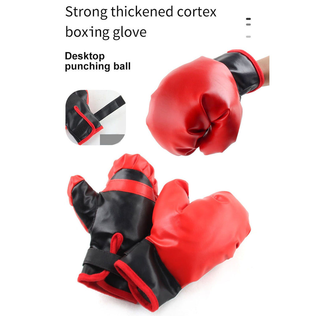 Sensuality Emporium - Boxing Punching Bag With Stand Freestanding Punching Bag Children Boxing Equipment Kids Boxing Set Toy Gift For Boys Girls Ages