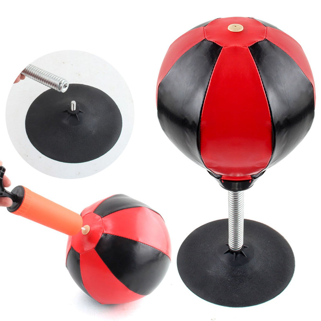 Sensuality Emporium - Boxing Punching Bag With Stand Freestanding Punching Bag Children Boxing Equipment Kids Boxing Set Toy Gift For Boys Girls Ages