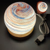 Sensuality Emporium - USB Fantasy Rainbow Planet Light Astronomical Ornaments Desktop Decorative Lights Art Crafts Wooden Case Gifts for Wedding Party