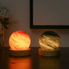 Sensuality Emporium - USB Fantasy Rainbow Planet Light Astronomical Ornaments Desktop Decorative Lights Art Crafts Wooden Case Gifts for Wedding Party